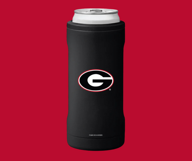 Collegiate Brumate Hopsulator Slim Black - Georgia Primary Logo