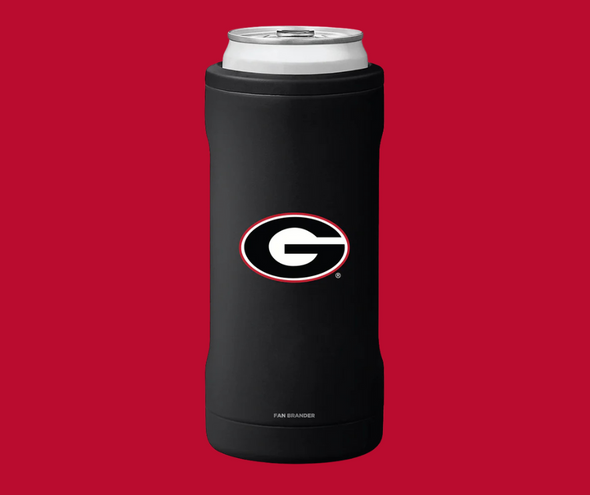 Collegiate Brumate Hopsulator Slim Black - Georgia Primary Logo