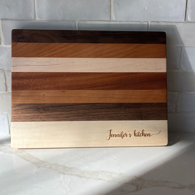Cutting Board - Multi-Wood 9x12